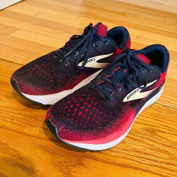 Brooks Ghost 16 Shoes Womens 11 Narrow Peacoat Raspberry Apricot Running - Picture 11 of 15